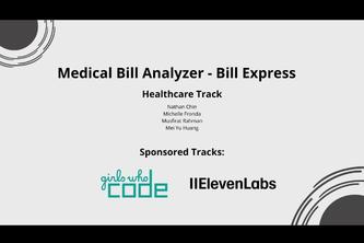 Medical Bill Analyzer - Bill Express