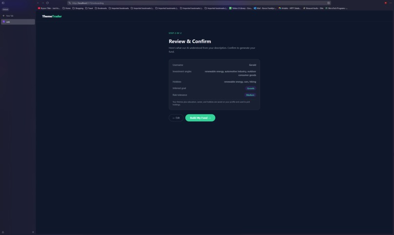 ThemeTrader – screenshot 1