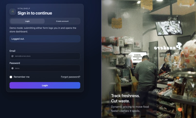 VitalShelf – screenshot 2