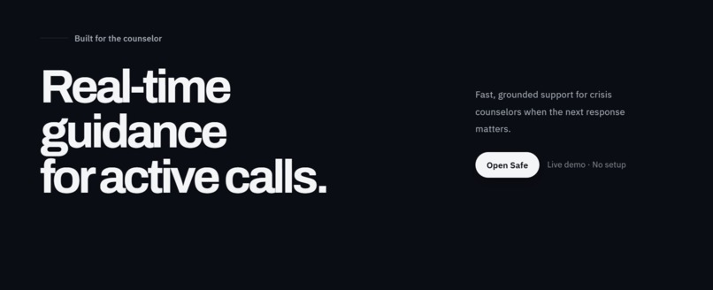 SAFE – screenshot 1