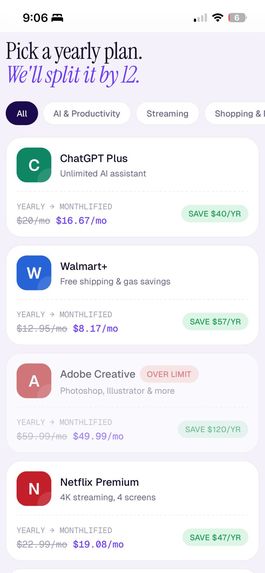 Monthlify – screenshot 4