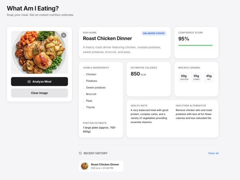 What am I eating? – screenshot 1