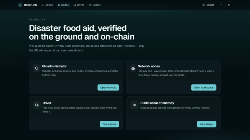 ReliefLink by Moonshot – screenshot 1