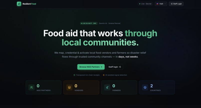 ResilientFood – screenshot 1