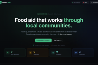 ResilientFood
