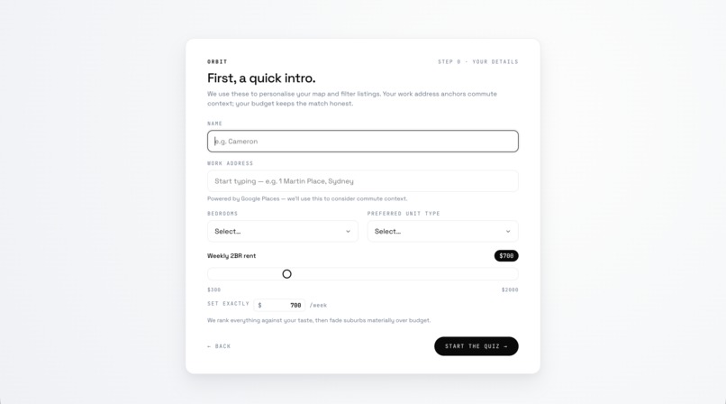 Orbit Sydney – screenshot 2
