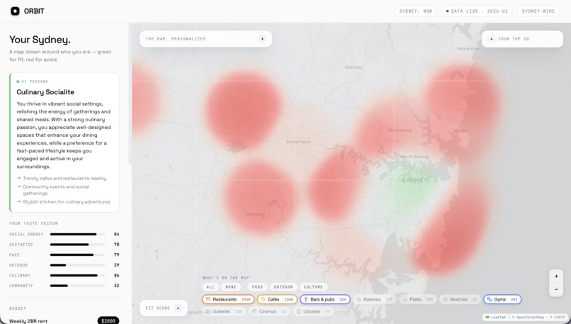 Orbit Sydney – screenshot 3