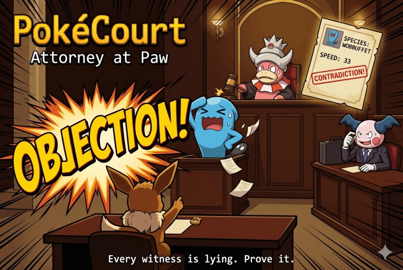 PokéCourt: Attorney at Paw – screenshot 1