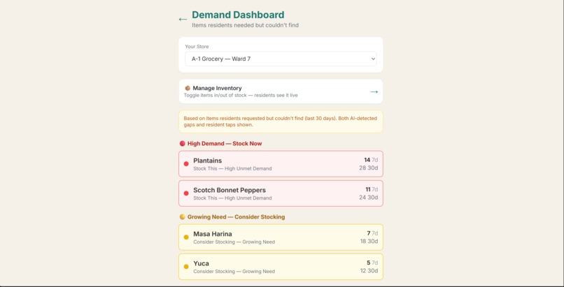 NutriNav – screenshot 1