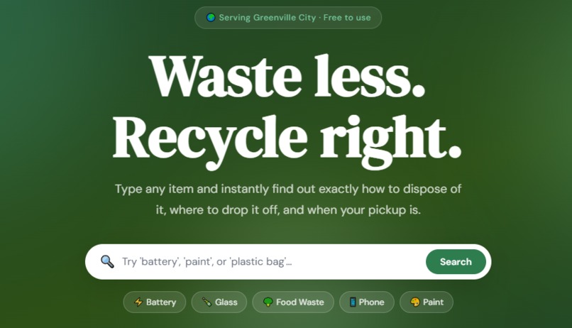 garbagemap – screenshot 1