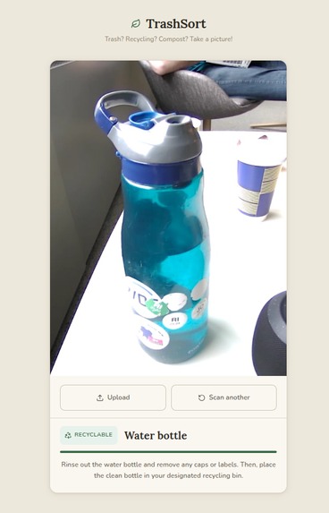 TrashSort.ai – screenshot 2
