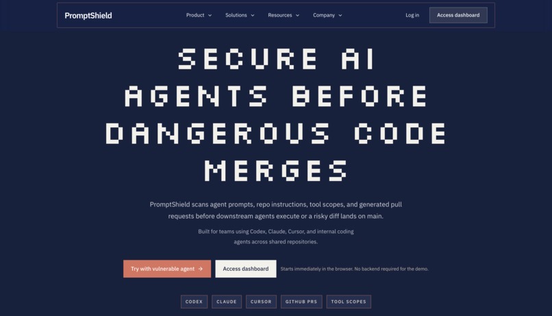PromptShield – screenshot 1