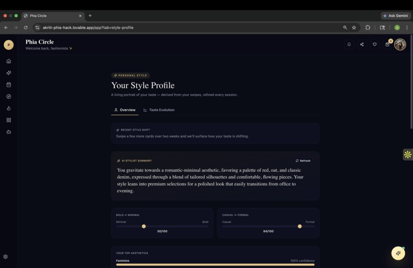 Phia AI Concierge: learns, styles and curates for you – screenshot 6