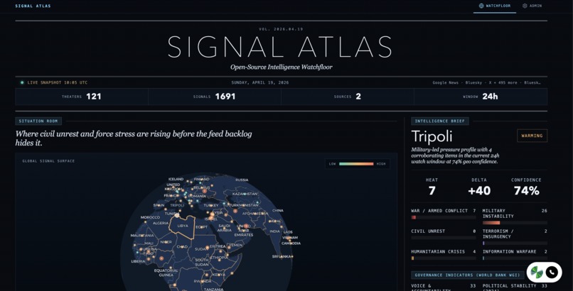 Signal Atlas – screenshot 1