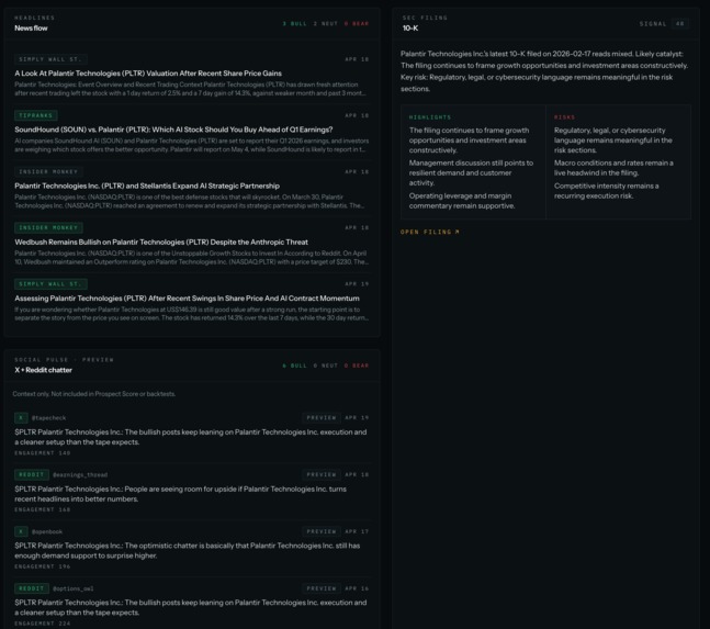 prospect-terminal – screenshot 4