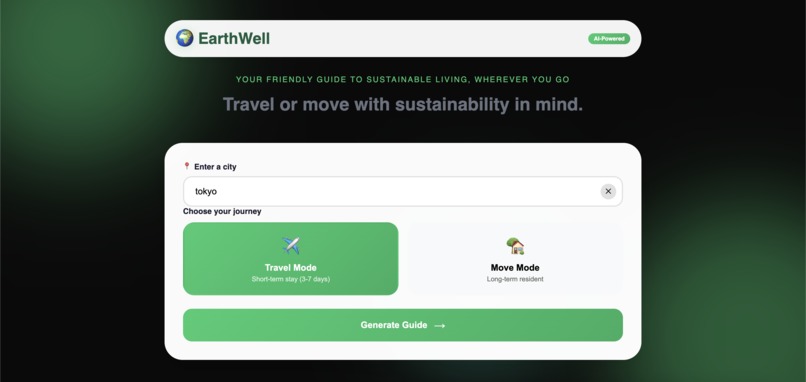 EarthWell – screenshot 1