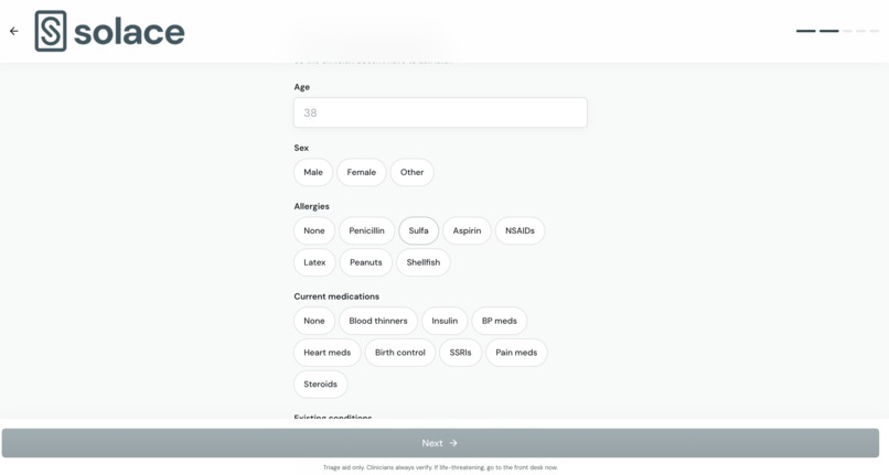 Solace – screenshot 2