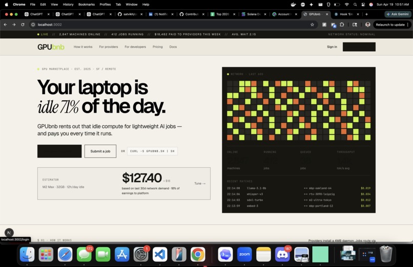 GPUbnb – screenshot 1