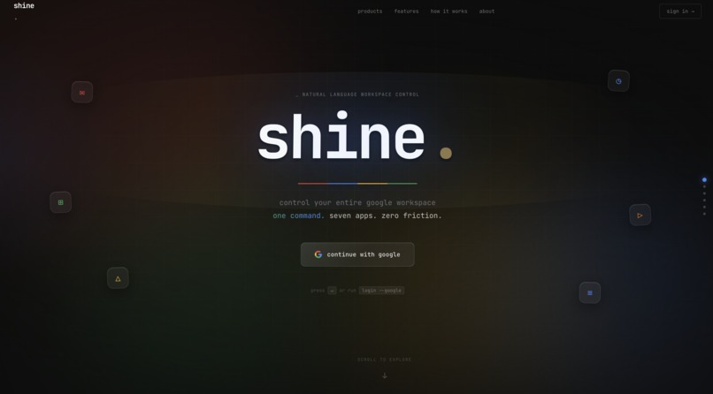 Shine – screenshot 1