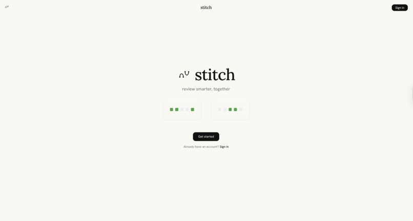 stitch – screenshot 2