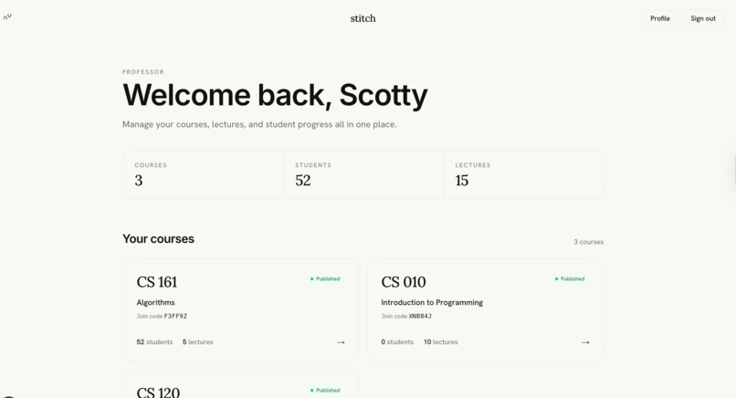 stitch – screenshot 4