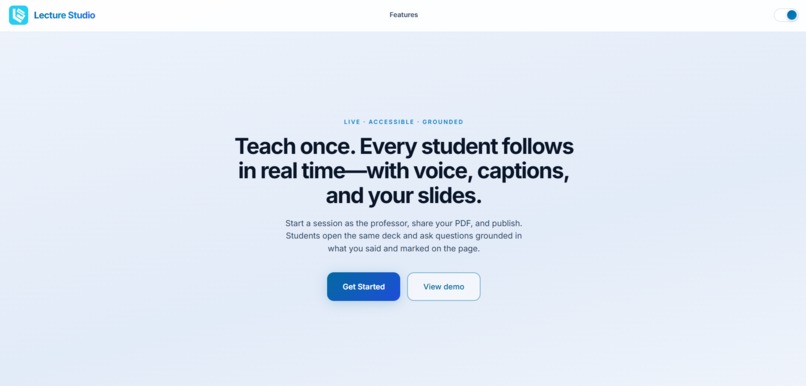 Lecture Studio – screenshot 3