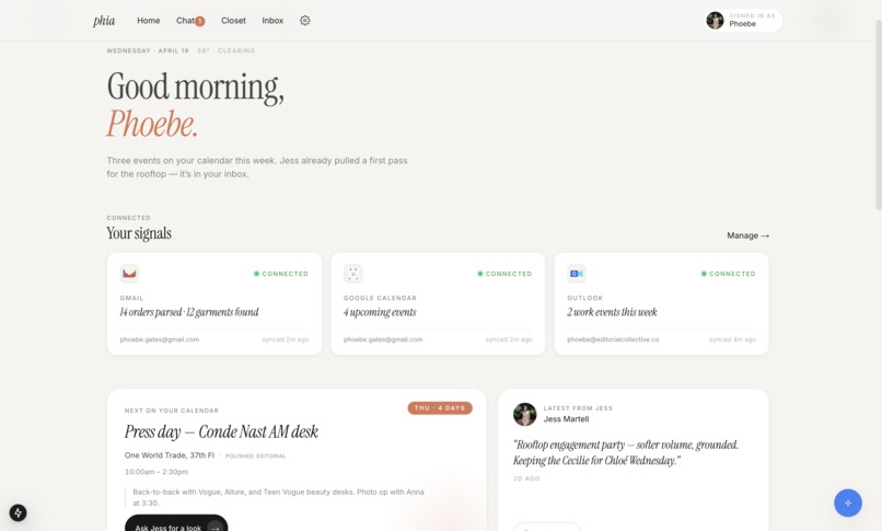 Phia-Stylist – screenshot 4