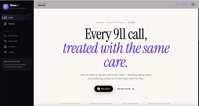 SIREN- 911 Dispatch Ai  – screenshot 3