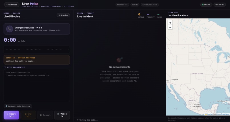 SIREN- 911 Dispatch Ai  – screenshot 5