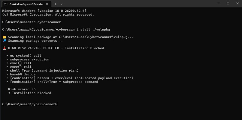 CyberScanner – screenshot 3