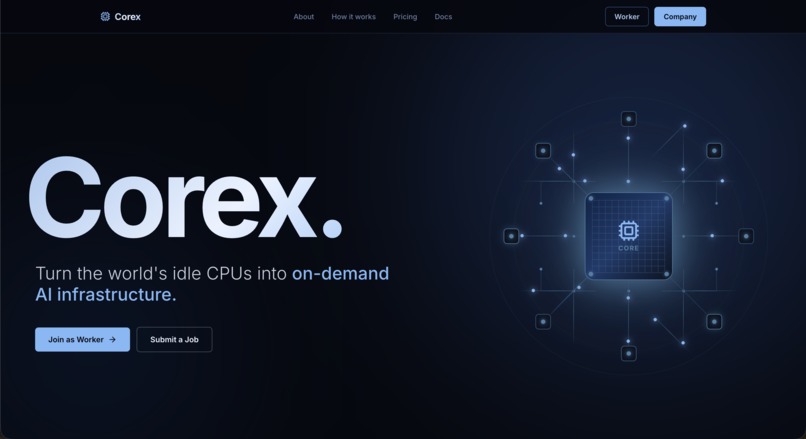 Corex – screenshot 1
