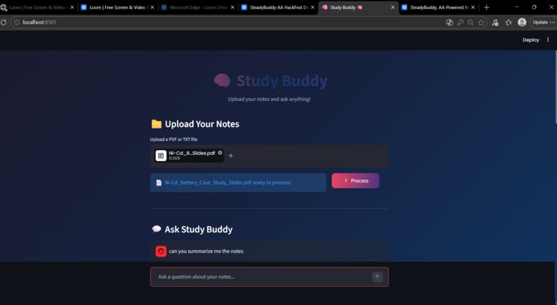 study buddy – screenshot 1
