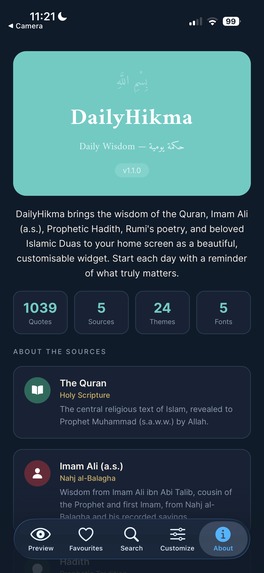 DailyHikma – screenshot 2