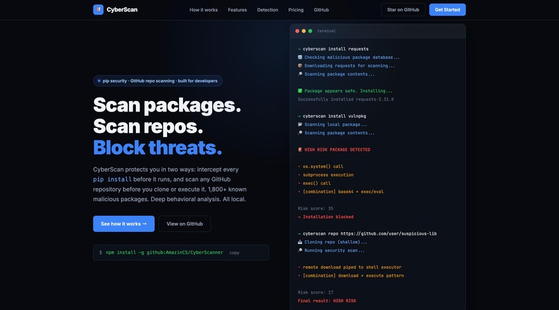 CyberScanner – screenshot 1
