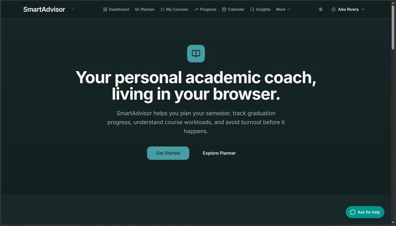 SmartAdvisor – screenshot 1