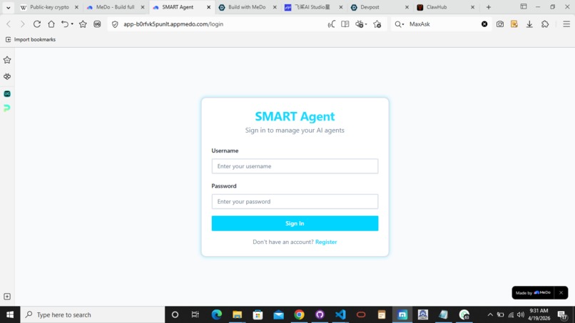 SMART AGENT – screenshot 1