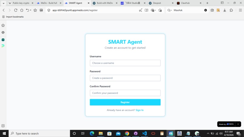 SMART AGENT – screenshot 2