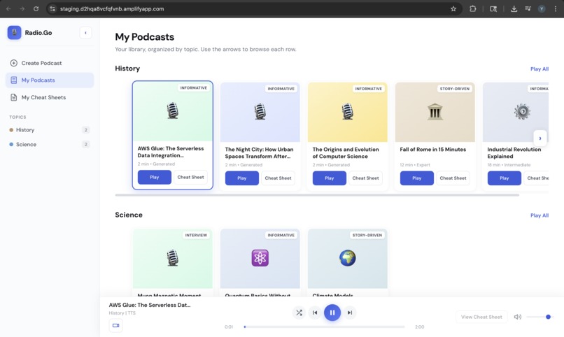 Radio-go – screenshot 2