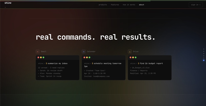 Shine – screenshot 2