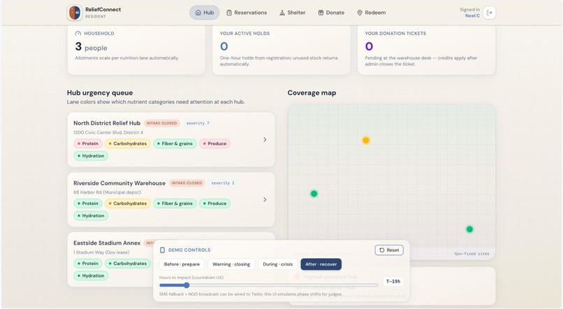 ReliefConnect – screenshot 3