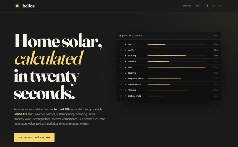 Helios – screenshot 1