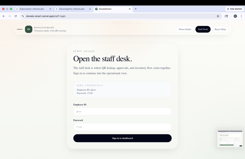 DonateSmart – screenshot 3