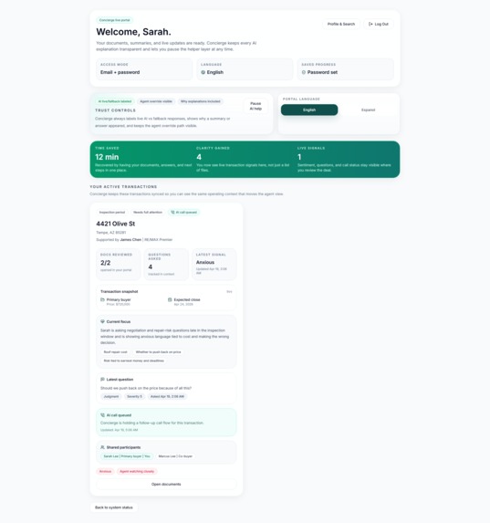 Concierge – screenshot 2