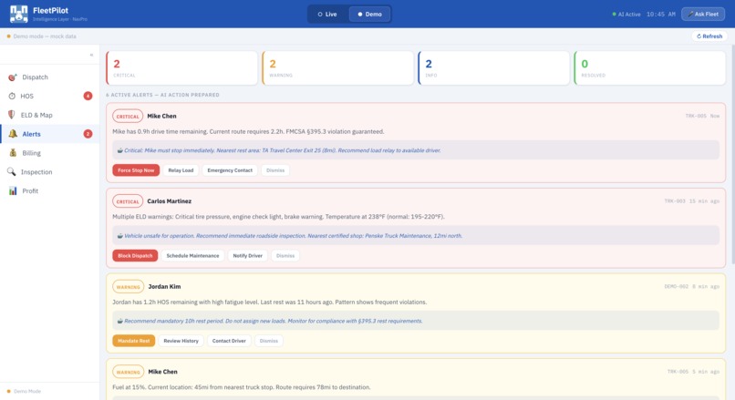 FleetPilot – screenshot 4