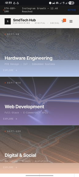 An Ai web development for an eccommerce website – screenshot 1