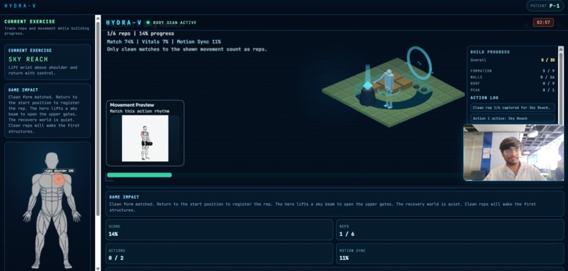Hydra-V : Neural Operating System for Recovery – screenshot 3