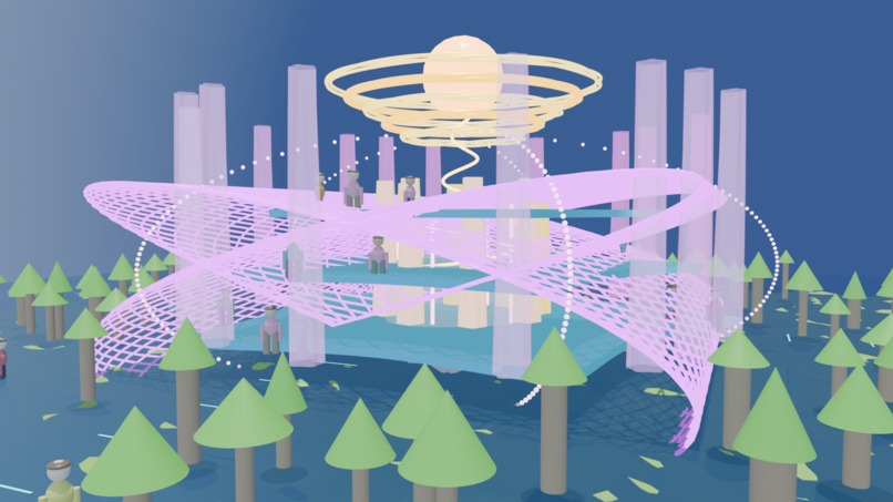 Algorithmic Nexus Pavilion – screenshot 1
