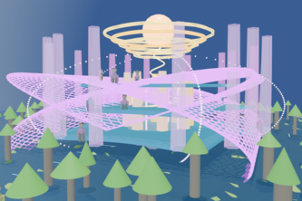 Algorithmic Nexus Pavilion