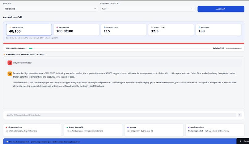 SuburbIQ – screenshot 2