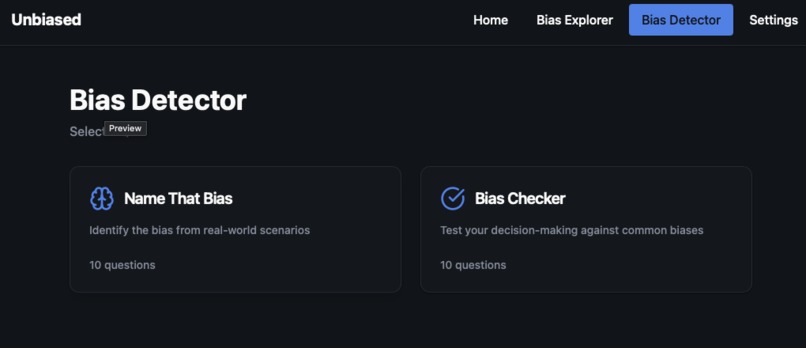 Unbiased – screenshot 4